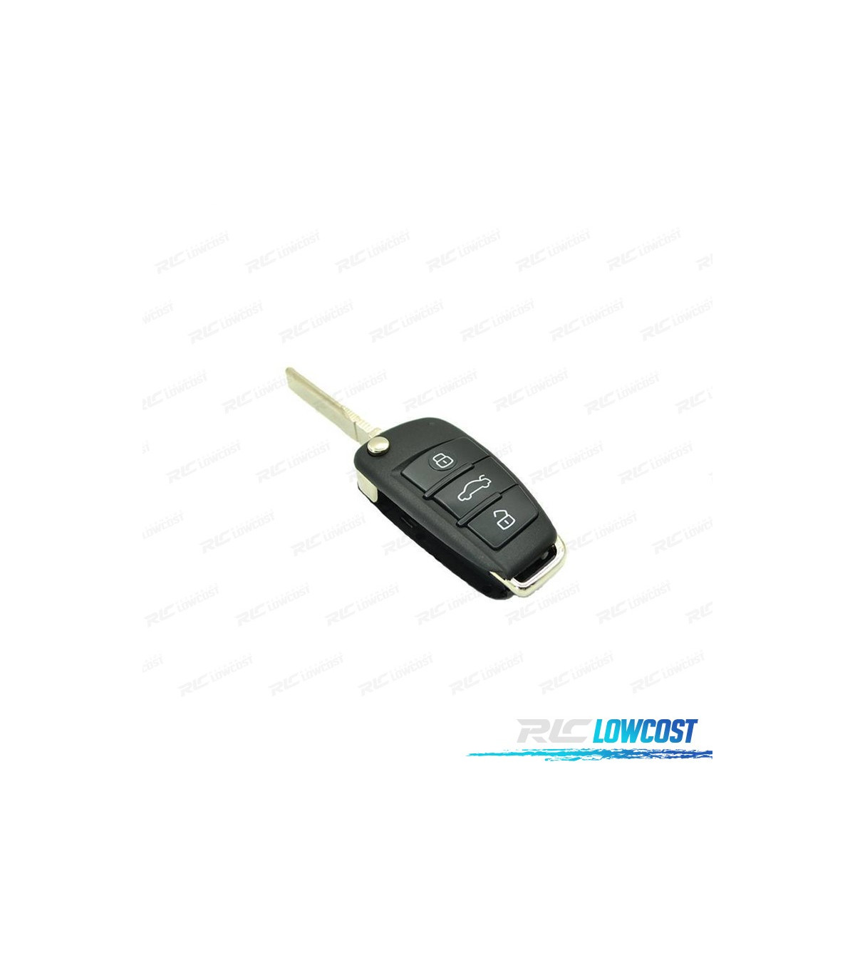 Carcasa Llave Audi A3 A4 A5 A6 A8 Q5 Q7 Tt S. 3 Botones – KeyMaker