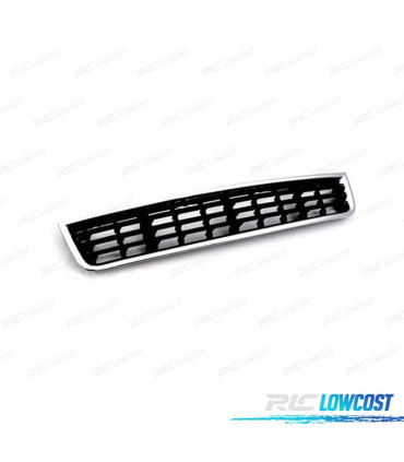 PARRILLA AUDI A4 B6 NEGRA BORDE CROMADO