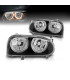 FAROS VOLKSWAGEN VW GOLF MK3 91-97 OJOS ANGEL FONDO NEGRO H7 H7