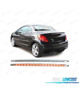 TERCERA LUZ DE FRENO PEUGEOT 207 CC LED CROMO