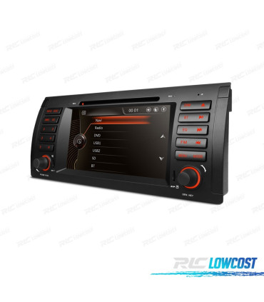 RADIO GPS NAVEGADOR 7" PARA BMW X5 E53 99-06 E39 USB GPS TACTIL HD