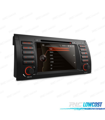 RADIO GPS NAVEGADOR 7" BMW X5 E53 99-06 E39 GPS TACTIL HD