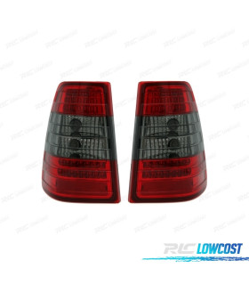 PILOTOS MERCEDES CLASE E W124 ESTATE 85-95 LED ROJO AHUMADO
