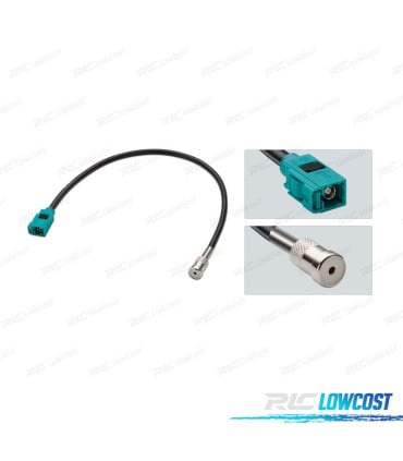 CABLE ANTENA HEMBRA FAKRA A ISO