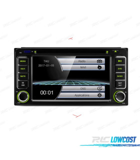 RADIO GPS PARA TOYOTA BLUETOOTH USB SD
