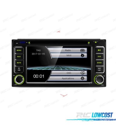RADIO GPS PARA TOYOTA BLUETOOTH USB SD