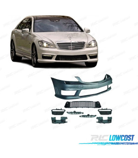 PARAGOLPES DELANTERO MERCEDES W221 05-12 LOOK AMG S65