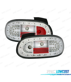 PILOTOS MAZDA MX5 98-05 LED FONDO CROMO