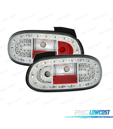 PILOTOS MAZDA MX5 98-05 LED FONDO CROMO