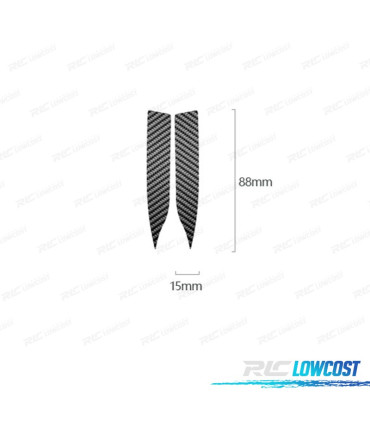 PROTECTOR ESPEJOS LOOK CARBONO