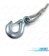 CABLE DE ACERO REMOLQUE CON DOBLE GANCHO