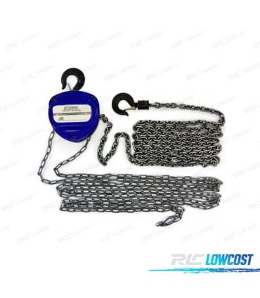 POLIPASTO MANUAL DE 3 METROS