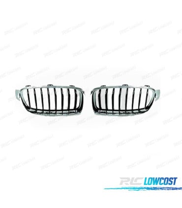 PARRILLA BMW F30 F31 11-15 CROMO NEGRO
