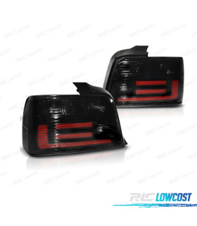 PILOTOS BMW E36 90-99 LED BAR AHUMADO