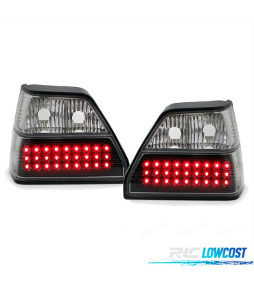 PILOTOS VOLKSWAGEN VW GOLF MK2 83-91 NEGRO CHROMO