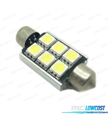 BOMBILLA LED CANBUS C5W FESTOON 36, 39, 41MM