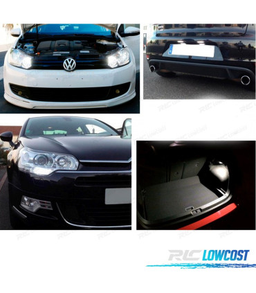 BOMBILLA LED W5W T10 250 lm