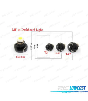 BOMBILLA LED T4.2 BLANCA