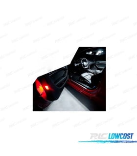 PLAFONES LED LUZ DE PIES Y PUERTAS AUDI