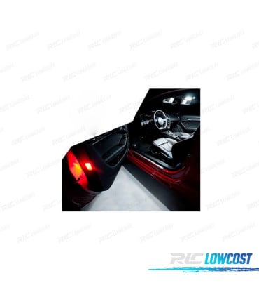 PLAFONES LED LUZ DE PIES Y PUERTAS AUDI
