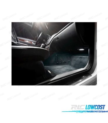 PLAFONES LED DE PIES Y PUERTAS PARA MERCEDES