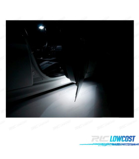 PLAFONES LED DE PIES Y PUERTAS MINI COOPER