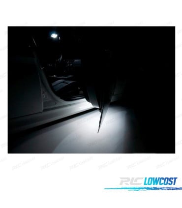 PLAFONES LED DE PIES Y PUERTAS MINI COOPER