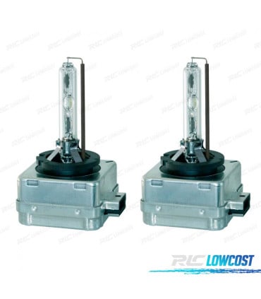 PAREJA DE BOMBILLAS D1S ESTANDAR COLOR 6000K