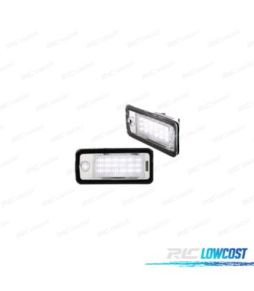 LUCES MATRÍCULA LED AUDI A4 S4 B6 00-04