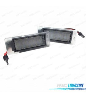 LUCES DE MATRÍCULA LED PARA CHEVROLET CRUZE, CAMARO, CORVETTE, IMPALA