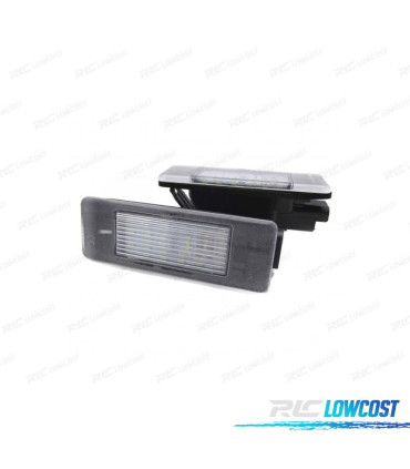 LUCES MATRÍCULA LED PARA CITROEN SAXO 99-02 TIPO 2