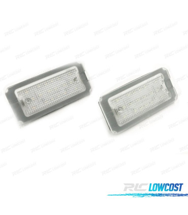 LUCES DE MATRÍCULA LED PARA FIAT 500 Y 500C 2007-2016