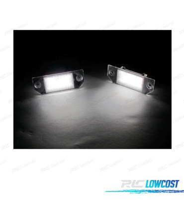 LUCES DE MATRICULA LED PARA FORD FOCUS MK II 03-08 CMAX 03-11