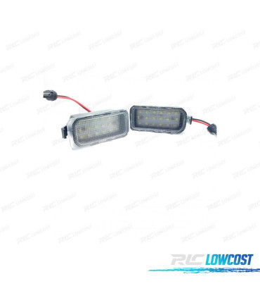 LUCES DE MATRÍCULA LED PARA FORD 06-14