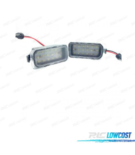 LUCES DE MATRÍCULA LED FORD FIESTA MK6 FOCUS MK3 MONDEO MK4 09-14