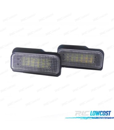 LUCES DE MATRÍCULA LED PARA MERCEDES CLASE C W203 2001-2007