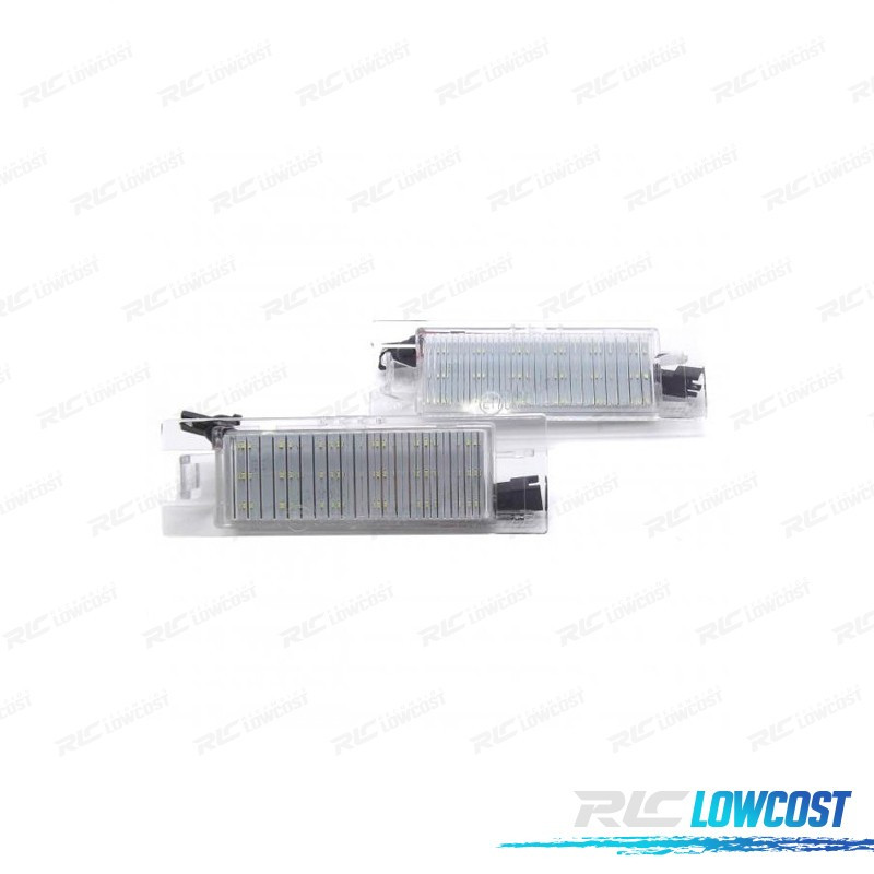 LUCES DE MATRÍCULA LED PARA OPEL ZAFIRA B 20052011