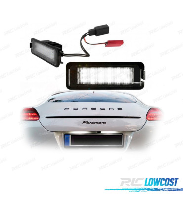LUCES DE MATRÍCULA LED PARA PORSCHE 911 CARRERA 997 1999-2011