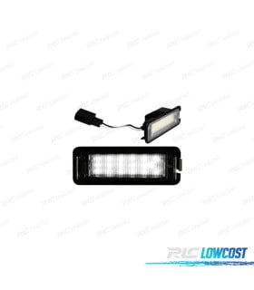 LUCES MATRÍCULA LED PARA SEAT LEON II 05-12