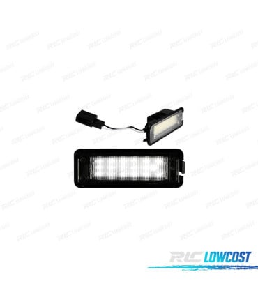 LUCES MATRÍCULA LED PARA SEAT LEON III 13-16