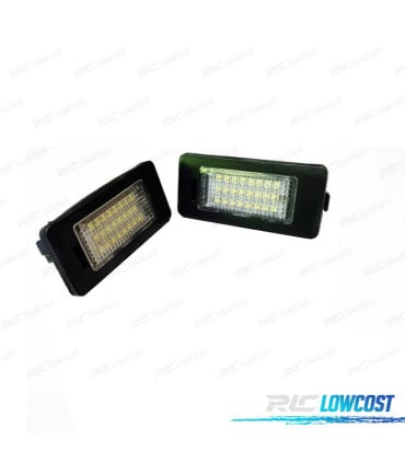LUCES DE MATRÍCULA LED PARA SEAT - VOLKSWAGEN VW 02-16