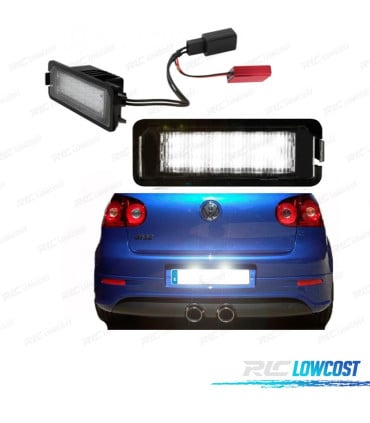 LUCES DE MATRÍCULA LED PARA SEAT - VW