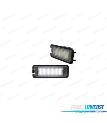 LUCES MATRÍCULA LED 07-17
