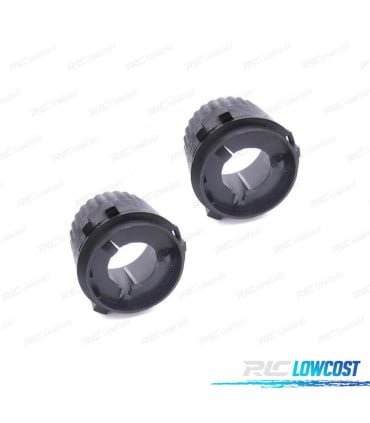 JUEGO ADAPTADORES BOMBILLAS XENON VOLKSWAGEN VW GOLF VI Y SCIROCCO