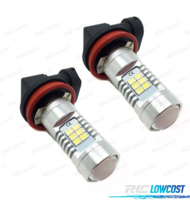 KIT BOMBILLAS LED ANTINIEBLA H11 60 WATIOS CANBUS