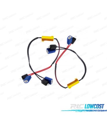 CANCELADORES DE FALLO, RESISTENCIAS ANTIFALLO CANBUS HB4 9006