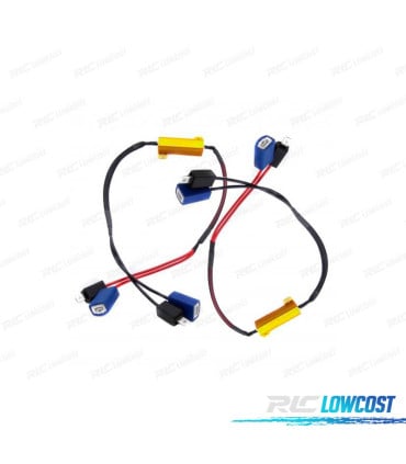 CANCELADORES DE FALLO, RESISTENCIAS ANTIFALLO CANBUS HB3 9005