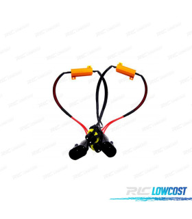 CANCELADORES DE FALLO, RESISTENCIAS ANTIFALLO CANBUS H11, H8 Y H9