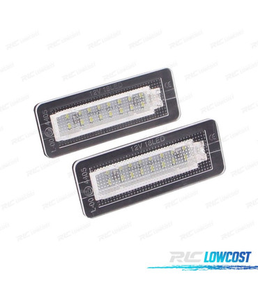 LUCES MATRÍCULA LED PARA SMART FORTWO
