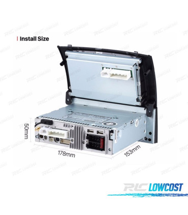 RADIO GPS ANDROID 11 PARA PEUGEOT 407 04–10